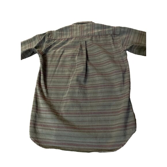 Cabelas Shirt Mens S Reg Used Long Sleeve Button Down Striped - Picture 5 of 12
